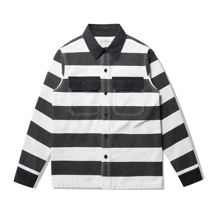 Heavyweight canvas prisoner jacket