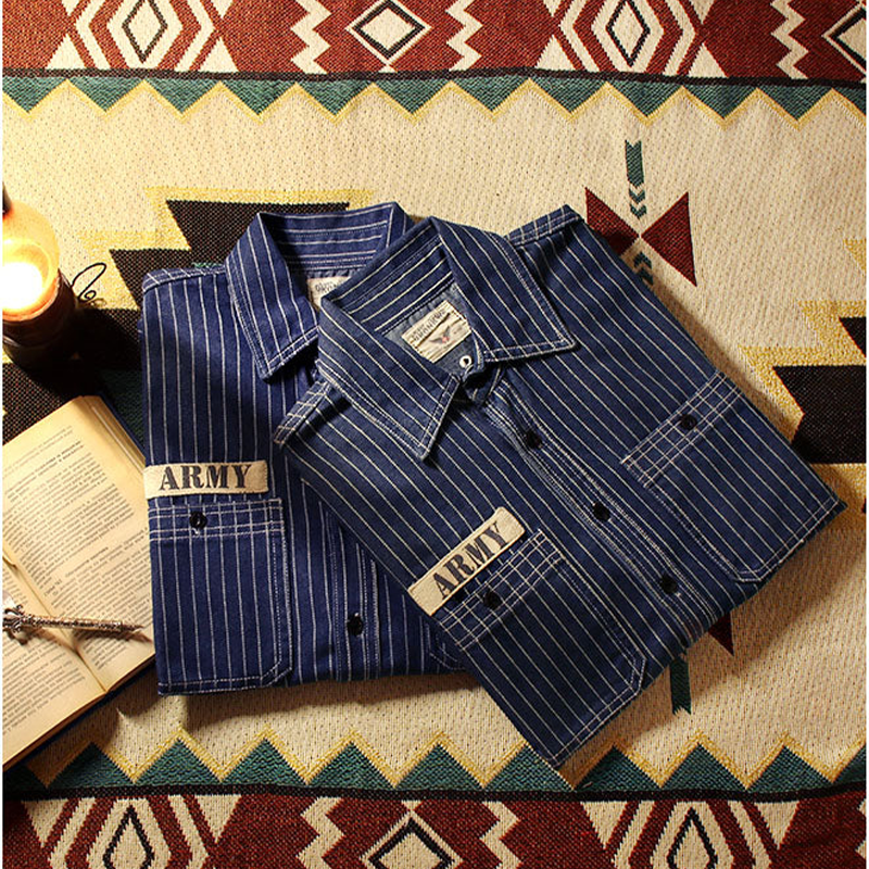 wabash denim work shirt