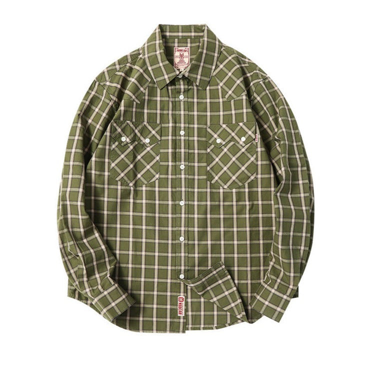 100% Cotton American Casual Vintage Check Shirt