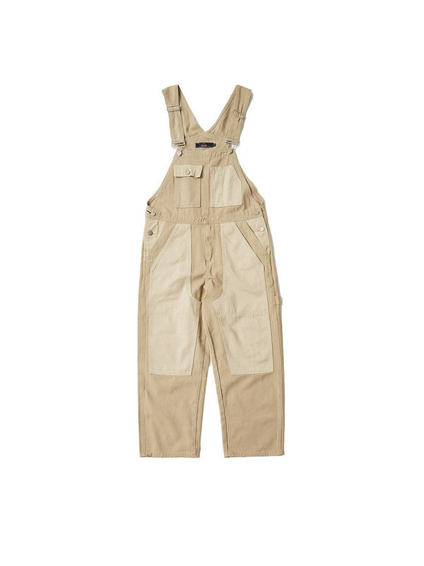 patchwork overalls