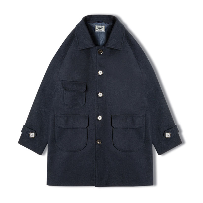 Bal-Collar long coat