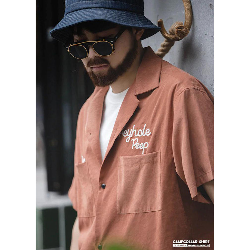 peach skin shirt