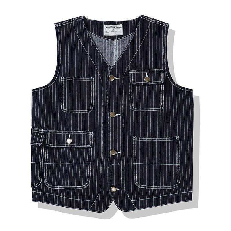 Multi Pocket Wabash Work Vest