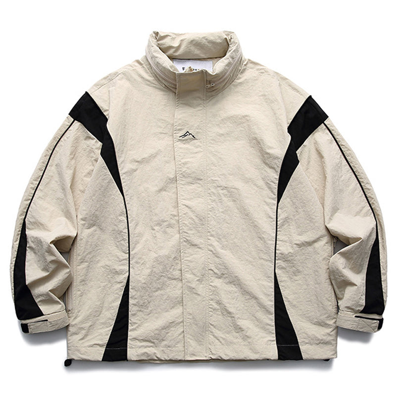 Outdoor Retractable Hood Mountain Jacket