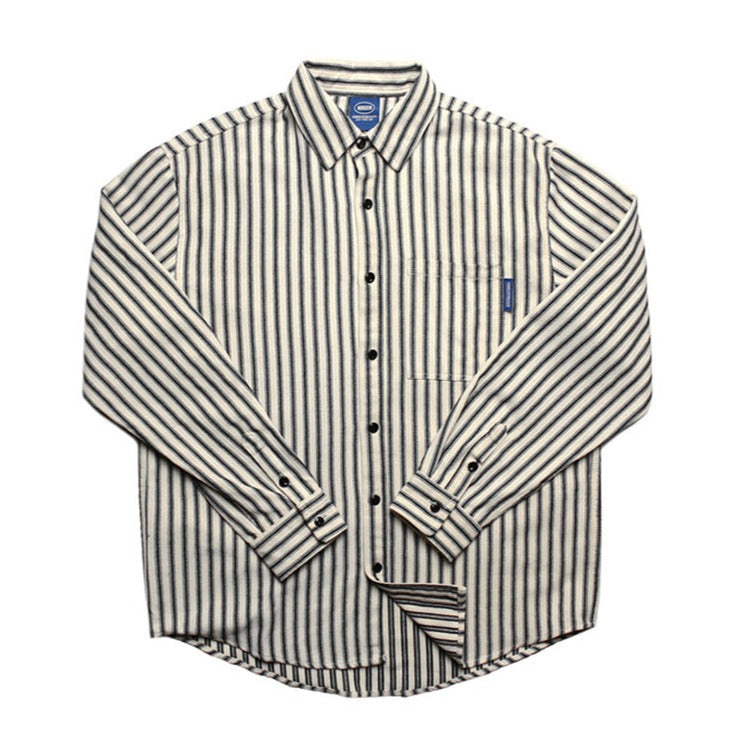 vintage striped long sleeve shirt