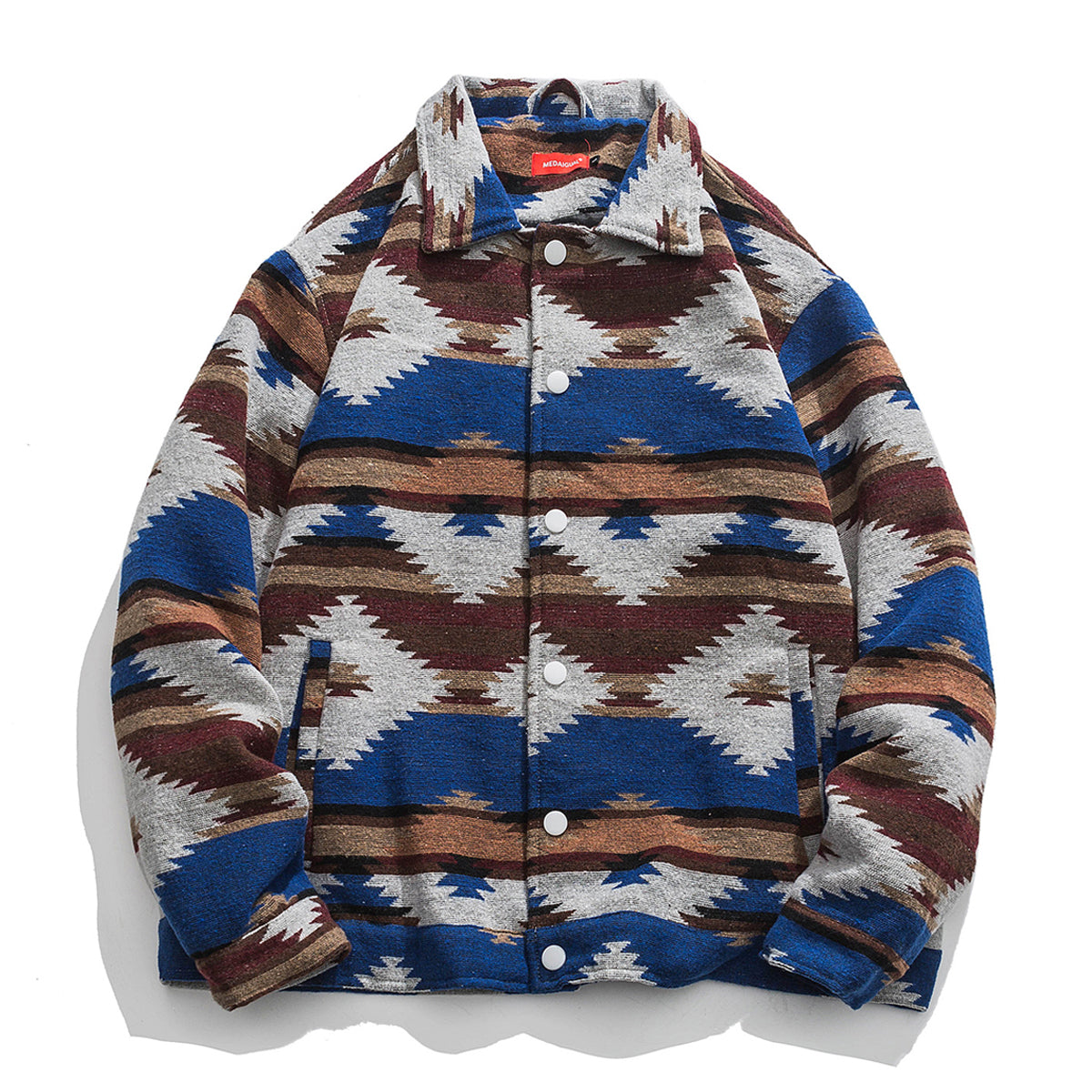 NAVAJO Navajo jacquard woven knit jacket