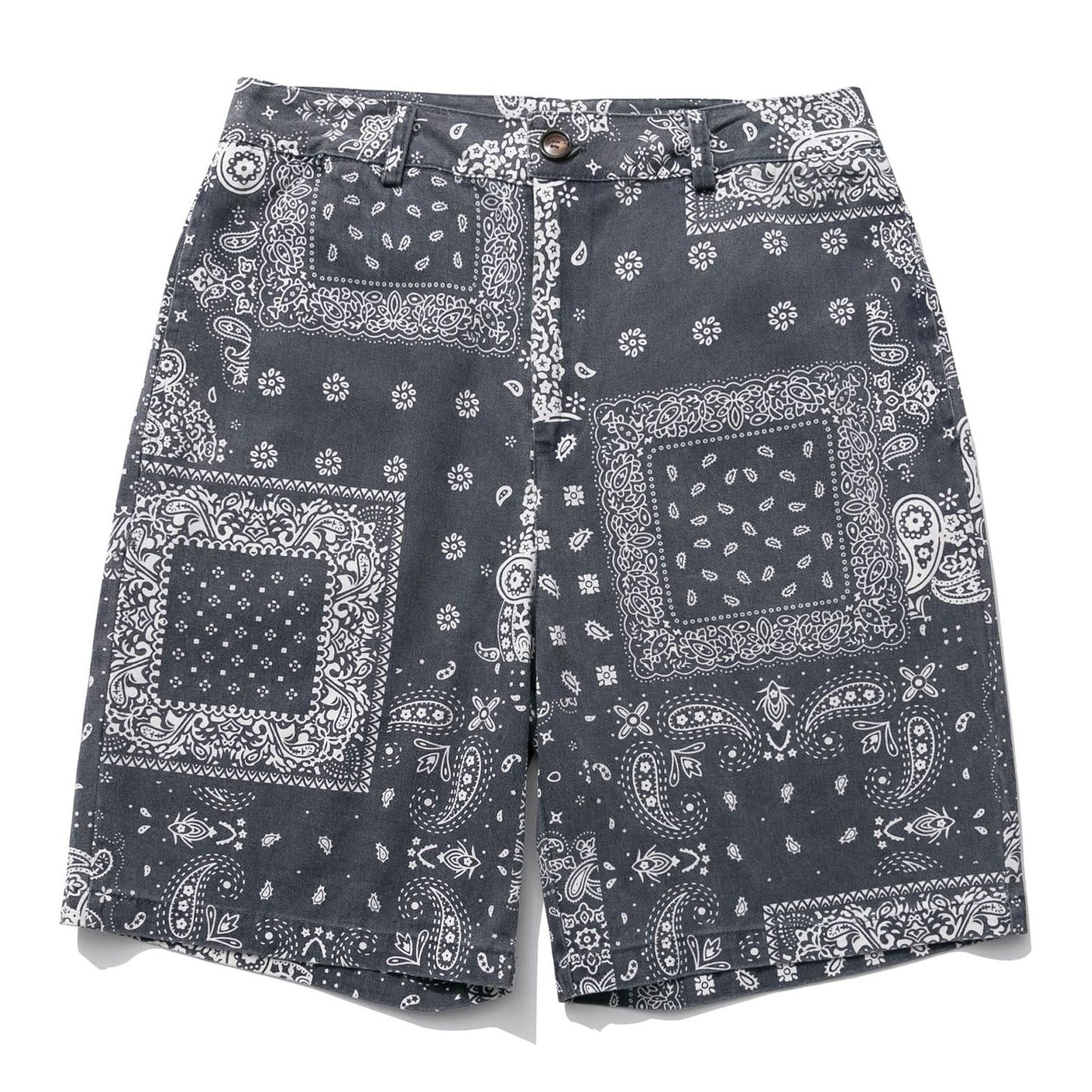 Bandana pattern half length shorts