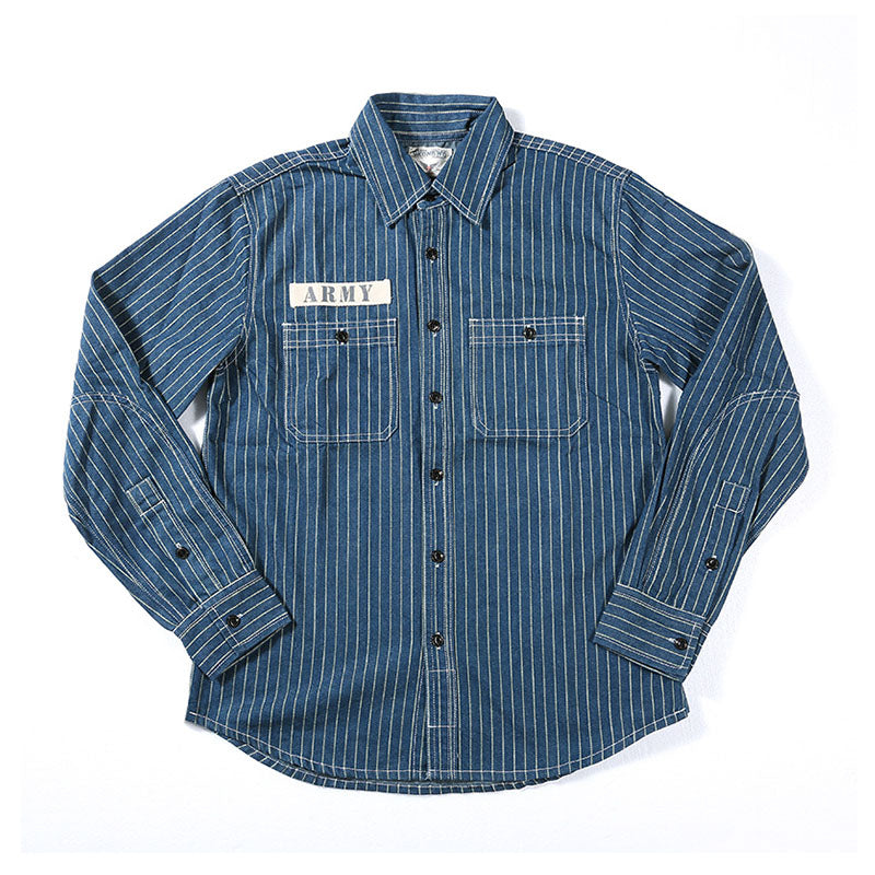 wabash denim work shirt