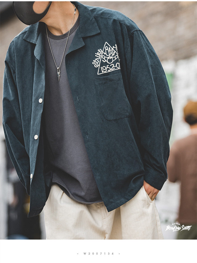 bowling cuban collar shirt