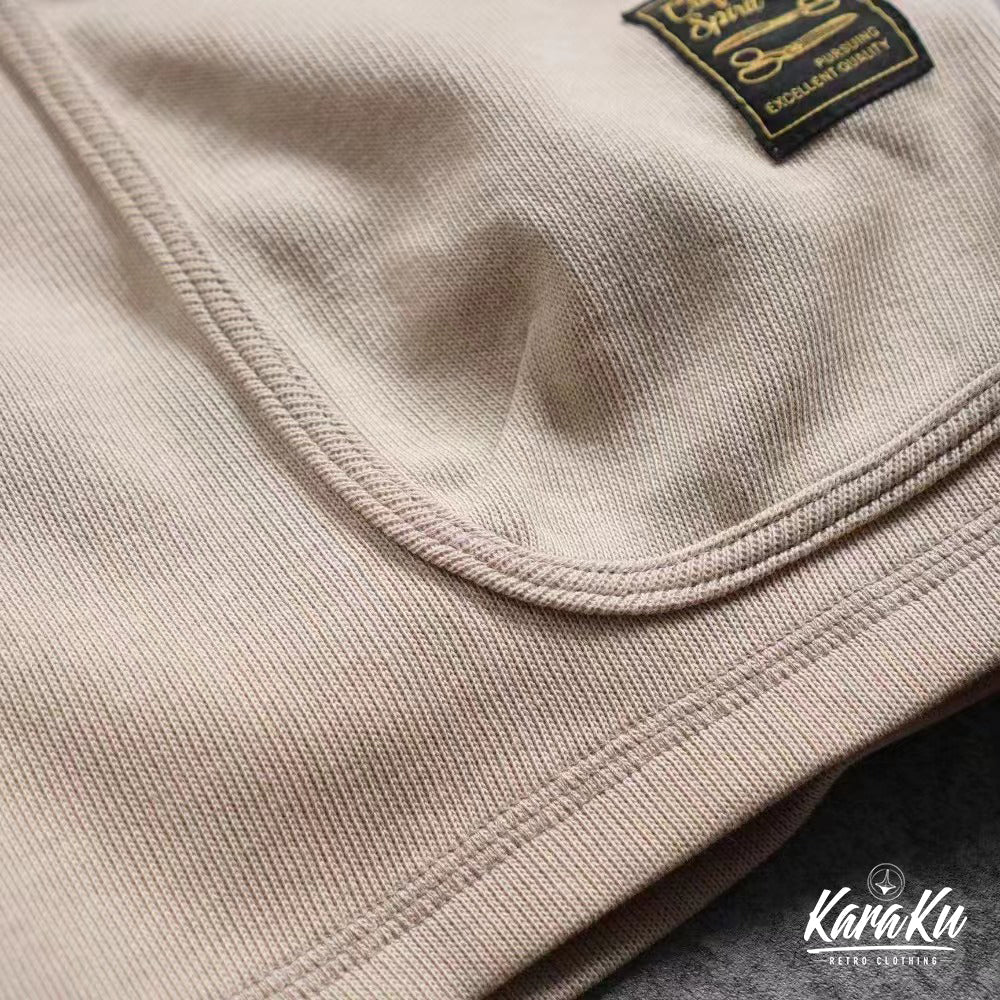Multi-pocket knit shorts