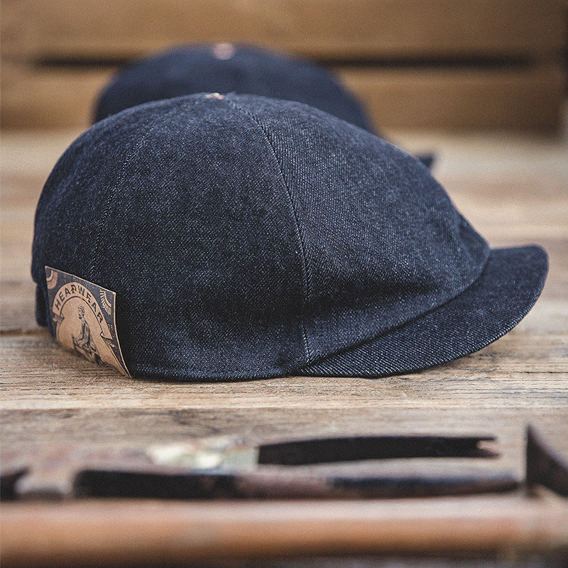 50~70s American Casual Denim Casquette