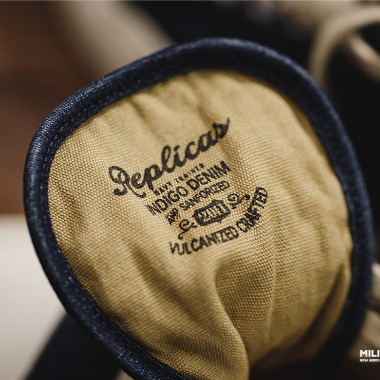 Navy Training Shoes Retro Denim