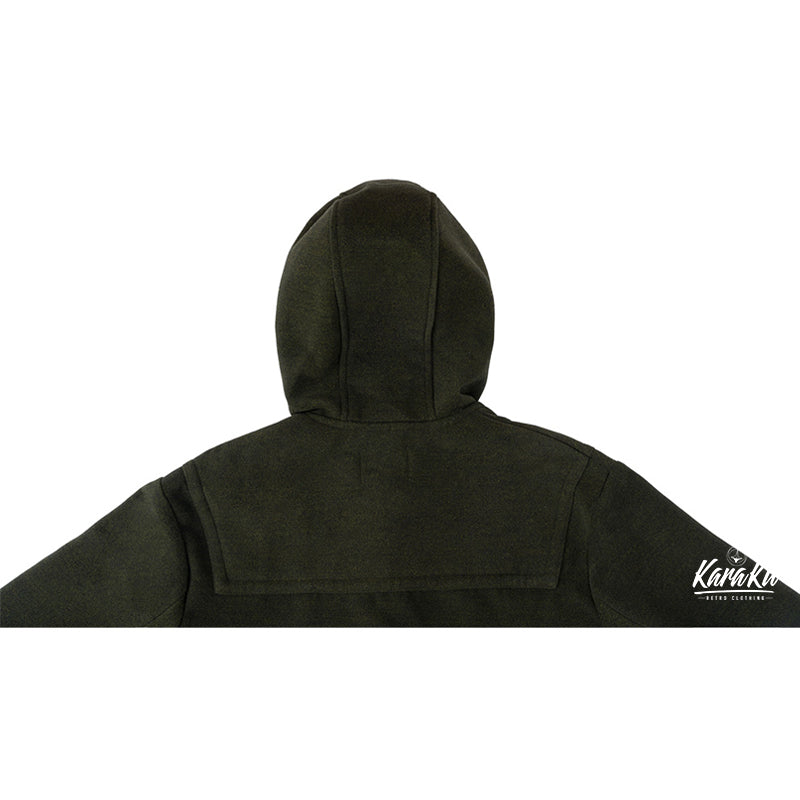 wool-like duffle coat