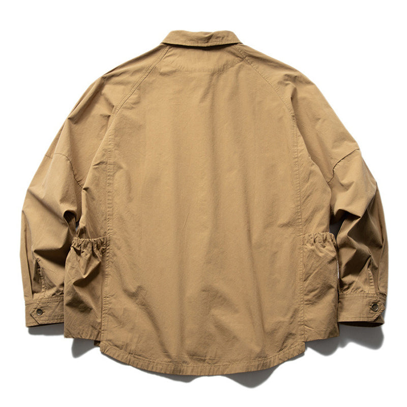 Work shirt with side pockets