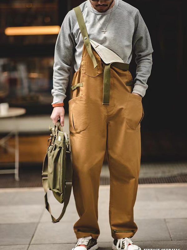 stretch vintage overalls