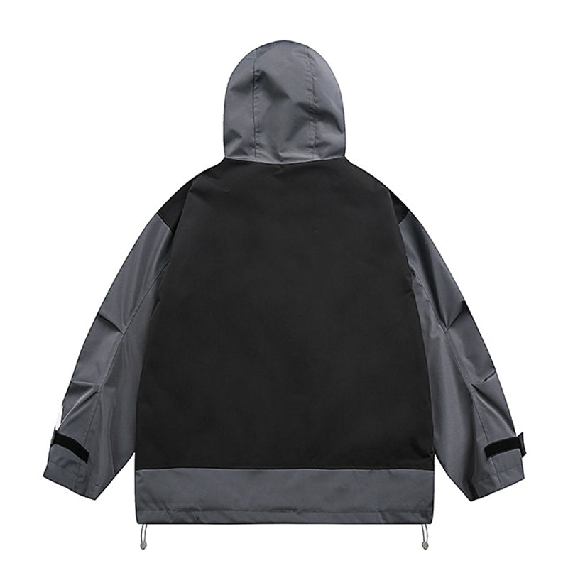 Outdoor faux layered mountain jacket