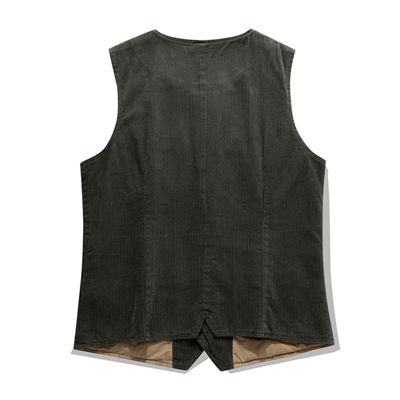 vintage corduroy work vest