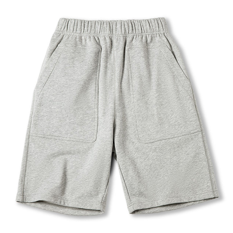 Heavyweight half length knit shorts