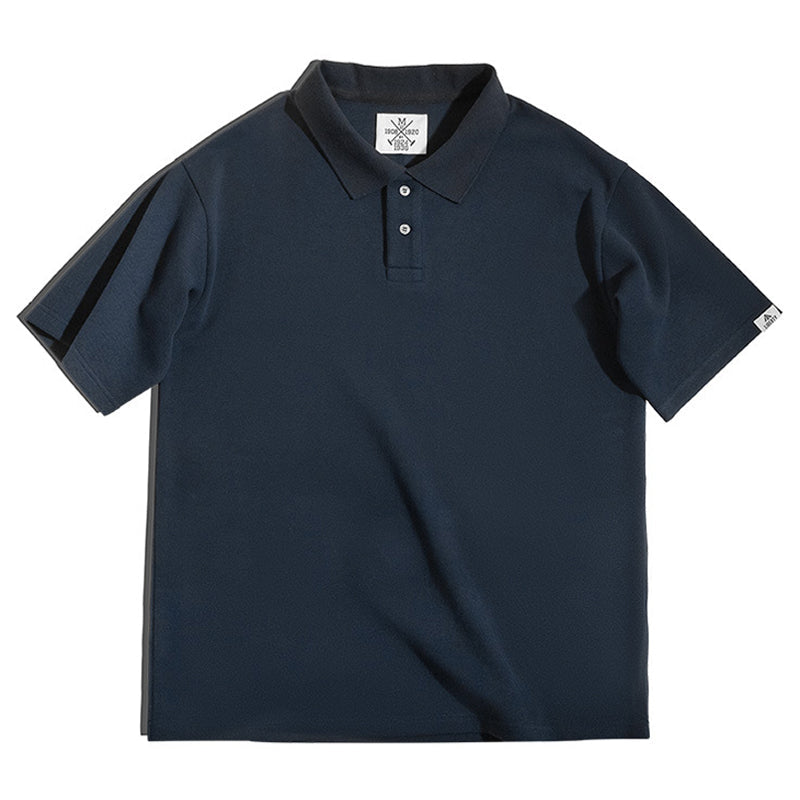 plain pique polo shirt