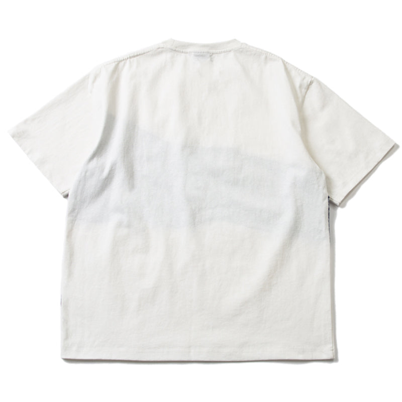 Bandana print patch short sleeve T-shirt