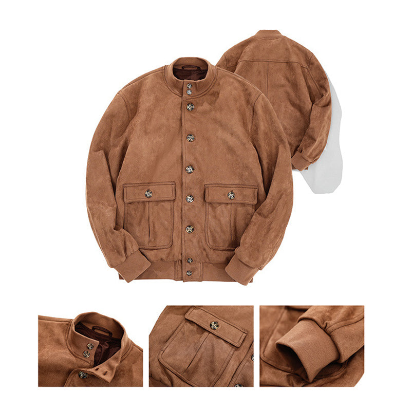 AIR CORPS TYPE A-1 suede flight jacket