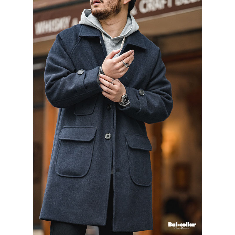 Bal-Collar long coat