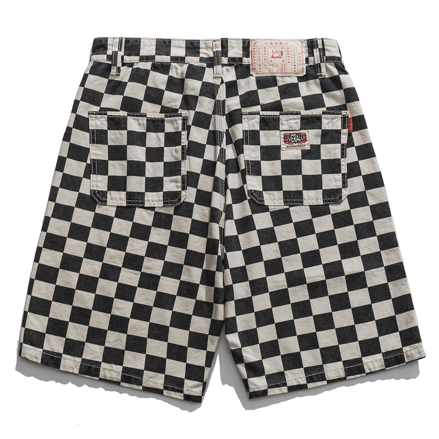 block check shorts