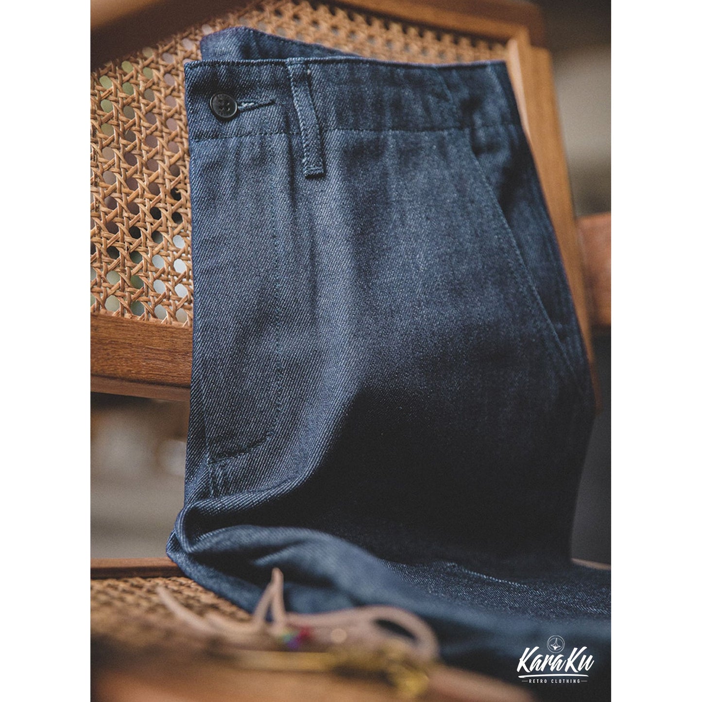 rigid denim shorts
