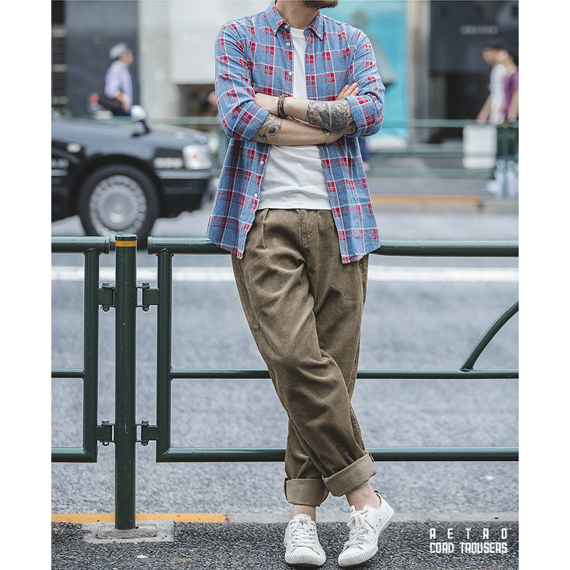 oversized corduroy pants