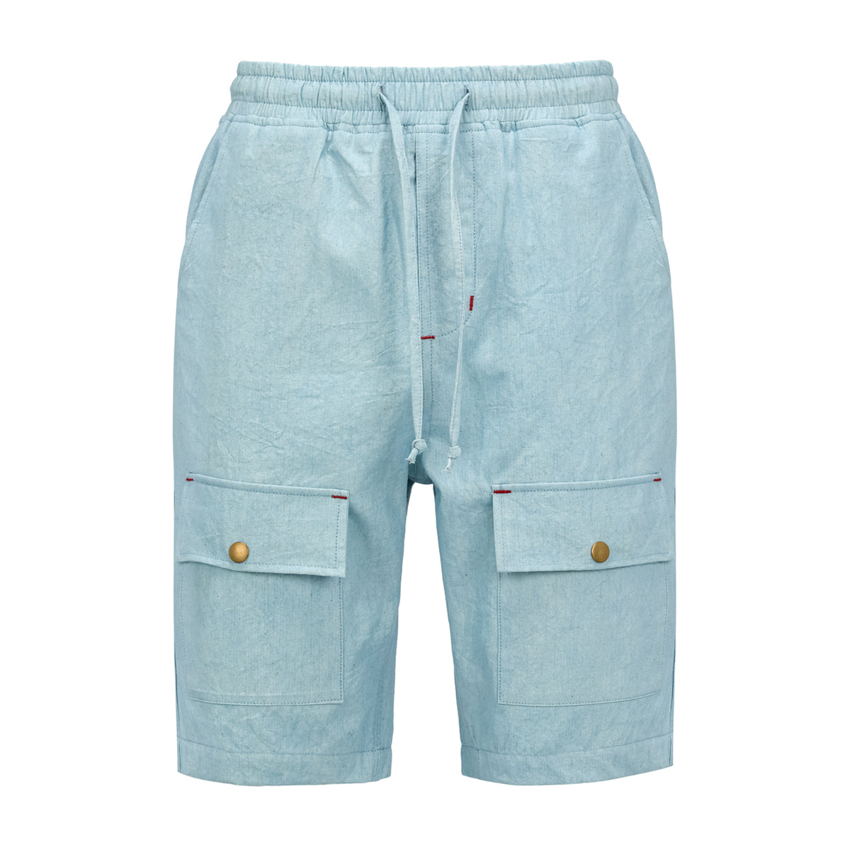 5/4 Length Artisan Aizome Safari Shorts