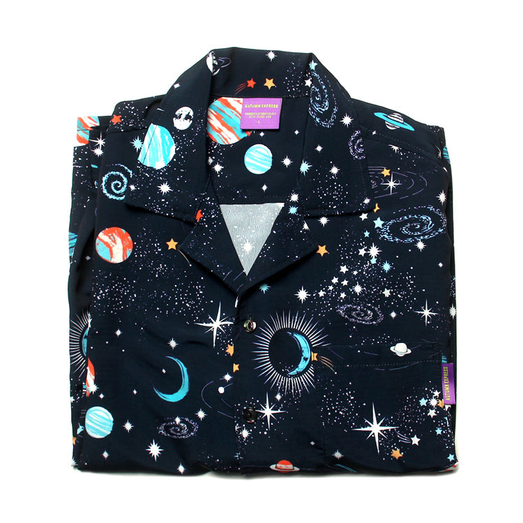 "The Galaxy" Milky Way Aloha Shirt