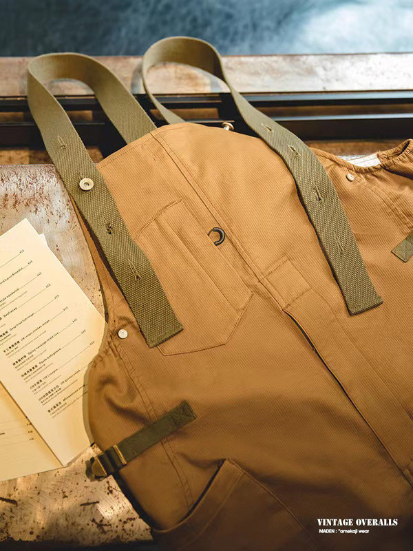 stretch vintage overalls
