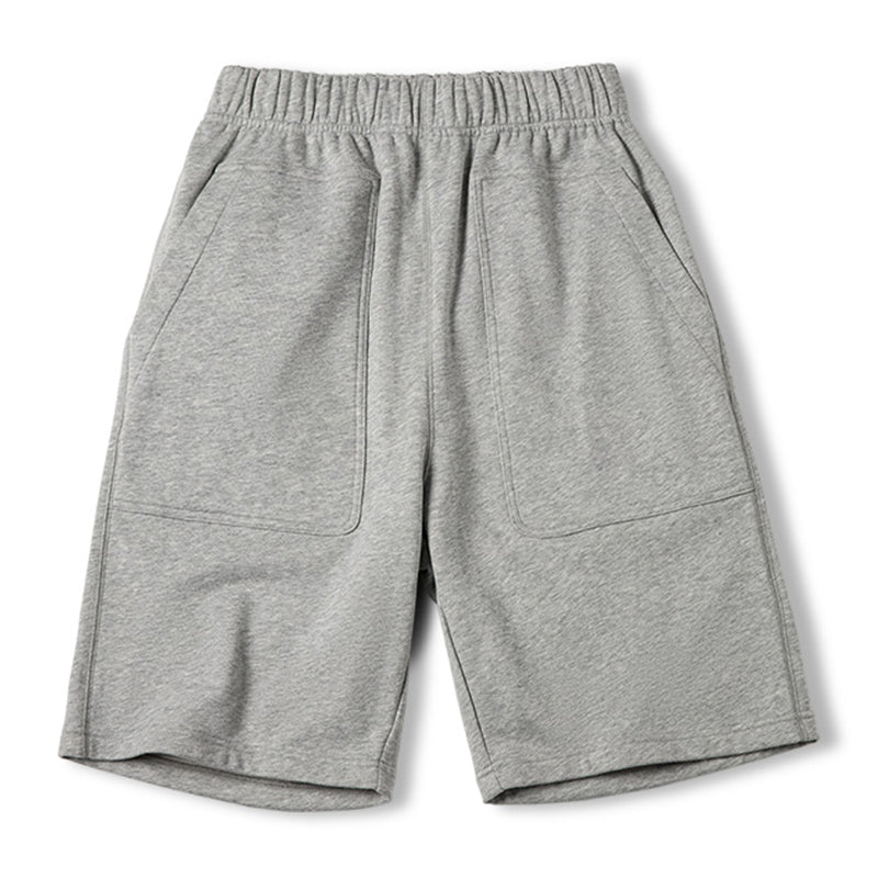 Heavyweight half length knit shorts