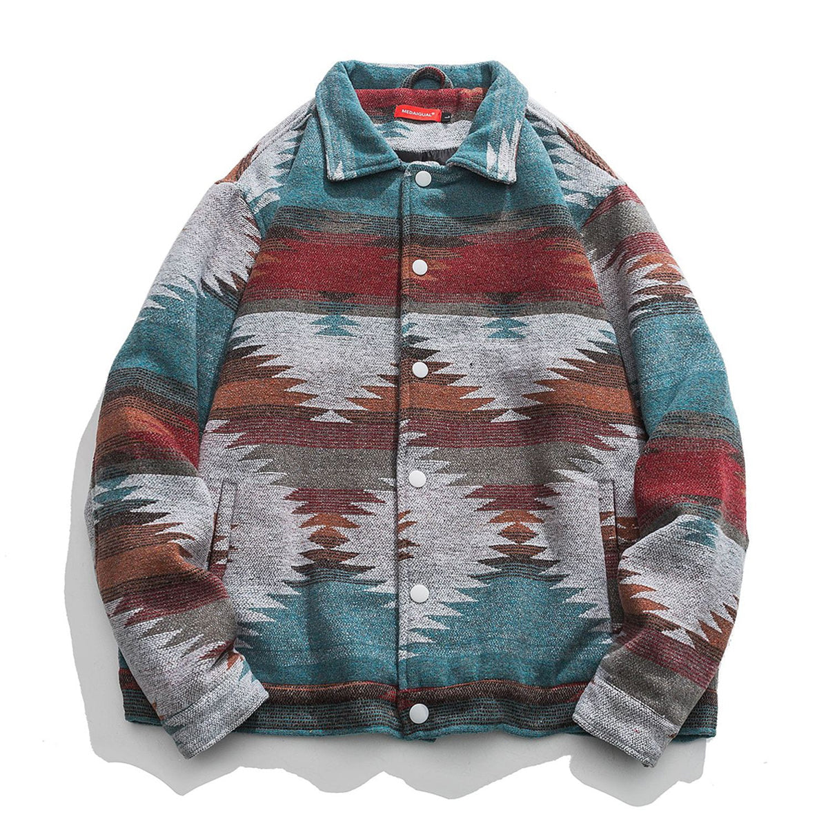 NAVAJO Navajo jacquard woven knit jacket