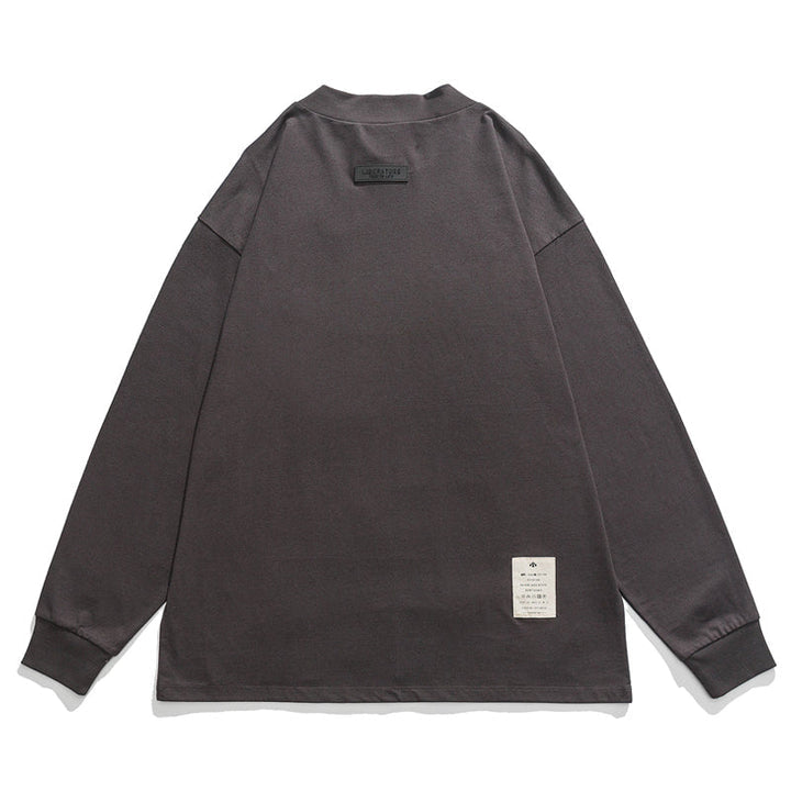 Flocking "1979" Military Long T-shirt