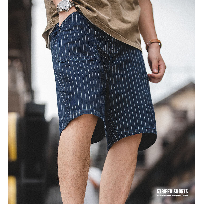 wabash striped shorts