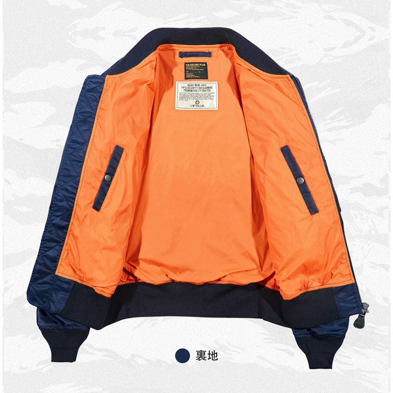 (American Indian chief) MA-1 flight jacket
