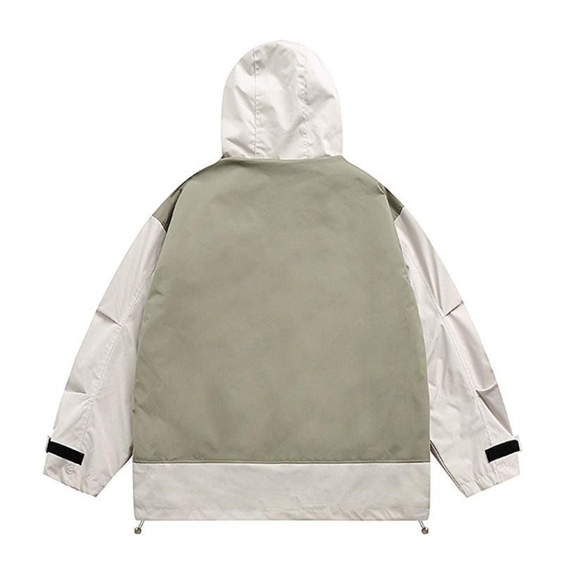 Outdoor faux layered mountain jacket