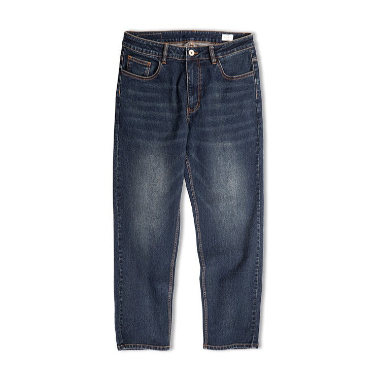 11.5oz red selvedge washed denim pants