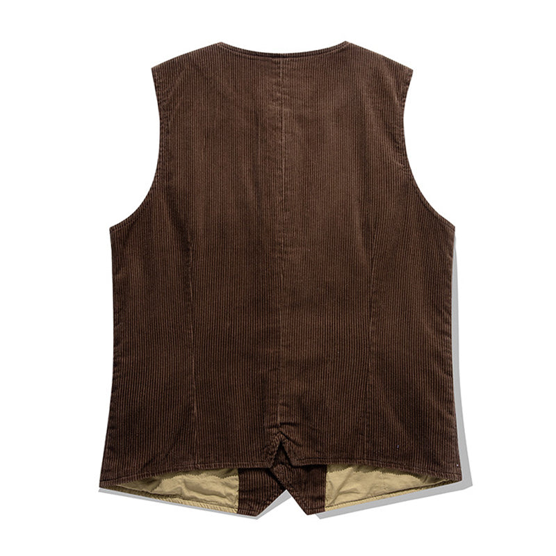 vintage corduroy work vest