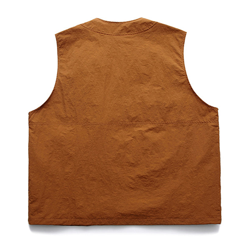 Outdoor multi-pocket function work vest