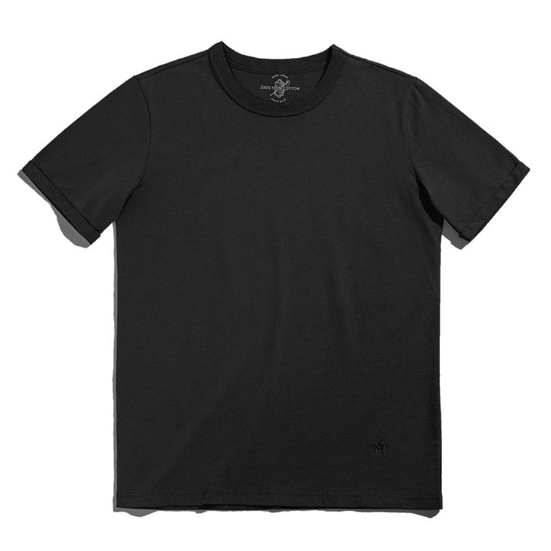 Heavyweight 100% cotton plain T-shirt