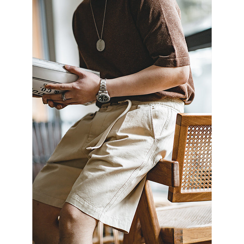 Ikari hook half-length short pants