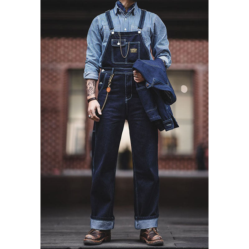 Royal road denim overall American casual