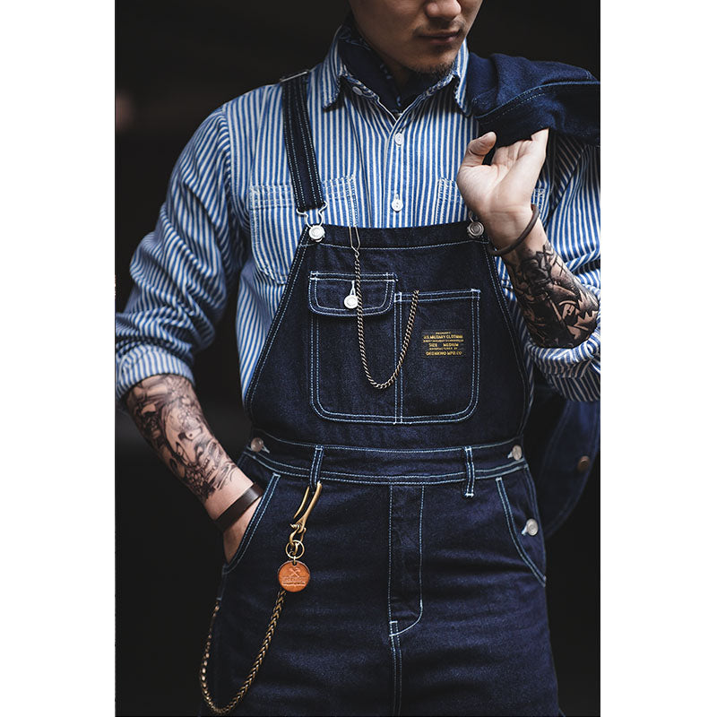 Royal road denim overall American casual