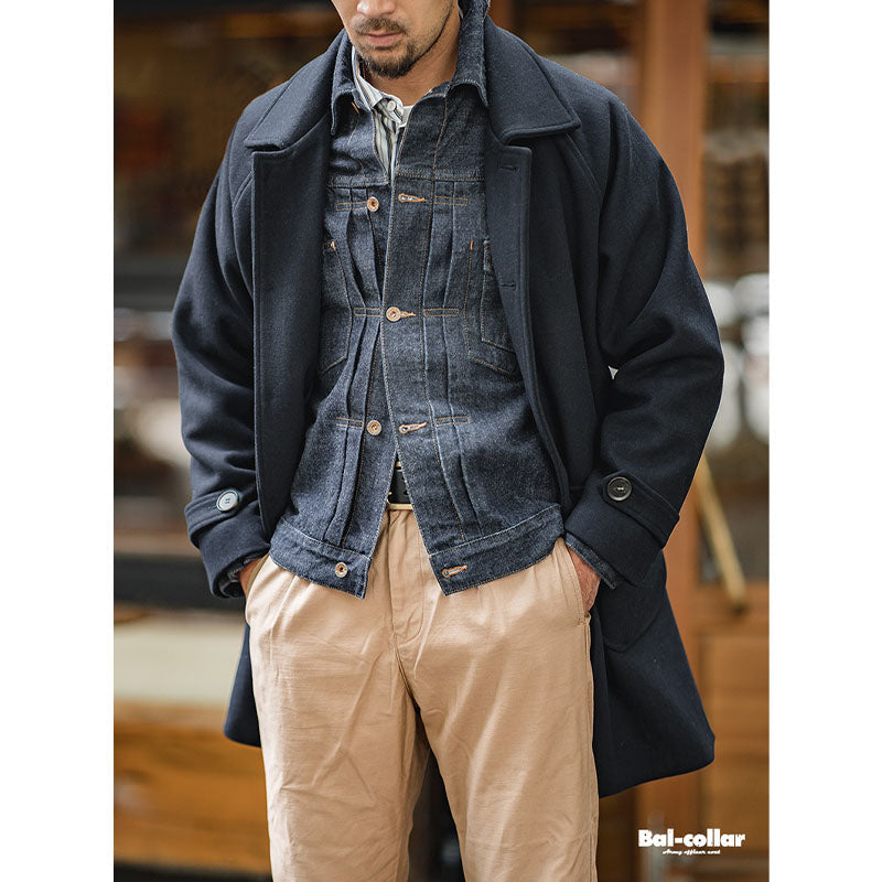 Bal-Collar long coat