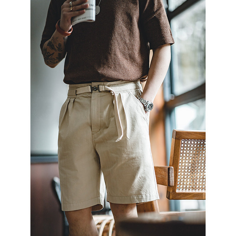 Ikari hook half-length short pants