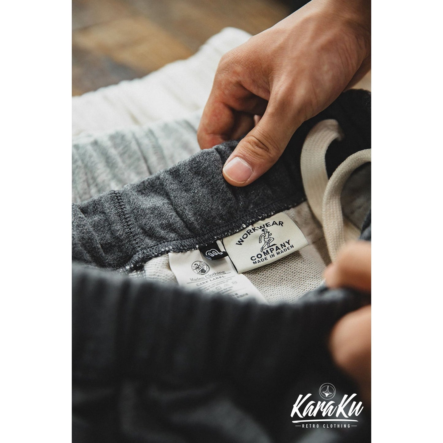 Heavyweight half length knit shorts