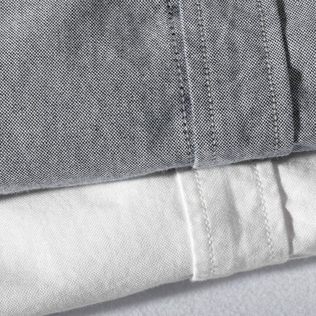 EMBROIDERED OXFORD LONG SLEEVE SHIRT