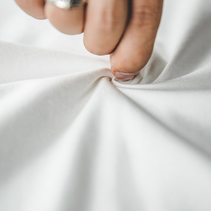 Heavyweight 100% cotton plain T-shirt